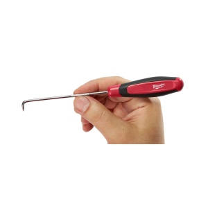Set 4 instrumente cu carlig si varf ascutit (cu cot, cârlig drept, cârlig, cârlig 90°), Milwaukee, cod 4932499471