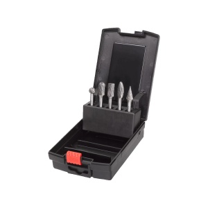 Set 5 freze de carbura TC 6 X 12.7 mm, Milwaukee, cod 4932493576