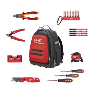 Set scule mana electricieni 23 piese in ghiozdan PACKOUT, Milwaukee, cod 4932501189