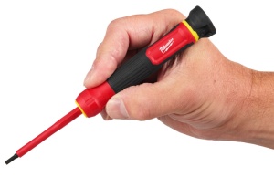 Set surubelnita de precizie izolata 8 in 1, certificare VDE 1000V, Milwaukee, cod 4932493659