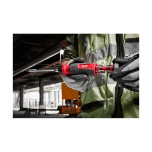 Surubelnita cu clichet, multi-bit, 14 in 1, Milwaukee, cod 4932480582 - Img 9