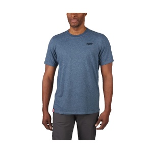 Tricou cu maneca scurta hibrid HT SS BLU, albastru, Milwaukee