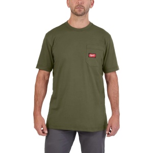 Tricou de lucru WT SS GN, verde, Milwaukee