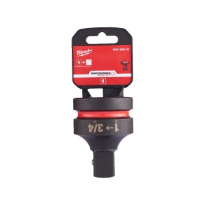 Adaptor cheie tubulara de impact de la 1" patrat la 3/4" patrat, lungime 75 mm, Milwaukee, cod 4932480442 - Img 2