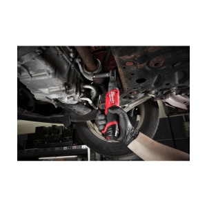 Antrenor cu clichet M12 FIR38-0, subcompact, cuplu 75 Nm, prindere 3/8" patrat, 281 mm, Milwaukee, cod 4933459797 - Img 2