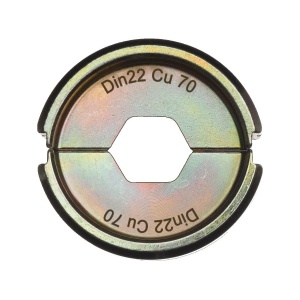 Bac de sertizare DIN22 CU 70, forma HEX, Milwaukee, cod 4932451748
