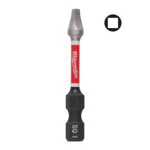 Bit impact SHOCKWAVE SQ (patrat) 50 mm, pentru insurubare, Milwaukee