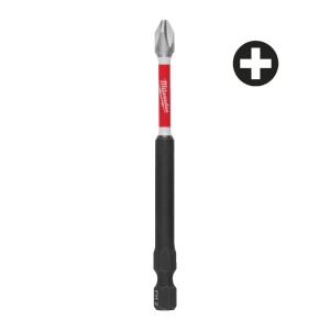 Bit PH pentru surubelnite SHOCKWAVE IMPACT DUTY PH2x90 mm Milwaukee, cod 4932430856
