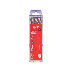Burghiu pentru metal HSS-G RED COBALT-DIN 338 ø10x133 mm Milwaukee, cod 4932373354 - Img 3