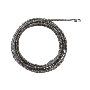Cablu flexibil tip spirala HH, 8 mm x 7.6 m, ICBH, potrivit pentru masinile de desfundat M12 BDC, Milwaukee, cod 48532571 - Img 1