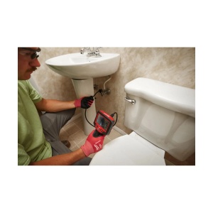 Camera de inspectie cu baterii alcaline AIC2, diametru camera 10 mm, ecran 4.3 inch, cablu 1.2 m, Milwaukee, cod 4933480738 - Img 3