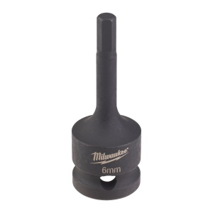 Cap cheie tubulara de impact HEX 1/2", HEX 5 / 6 / 8 / 10 / 12 mm, Milwaukee
