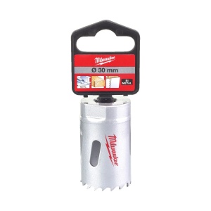 Carota BI-METAL HOLE DOZER pentru contractanti, diametru 30 mm, 38 mm adancime max taiere, Milwaukee, cod 4932464681 - Img 2