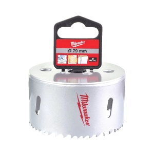 Carota BI-METAL HOLE DOZER pentru contractanti, diametru 79 mm, 38 mm adancime max taiere, Milwaukee, cod 4932464701 - Img 2