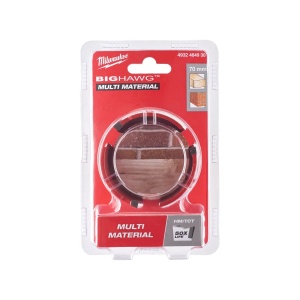 Carota BIG HAWG multi material, diametru 70 mm, adancime max 60 mm, 3 dinti, Milwaukee, cod 4932464930 - Img 2