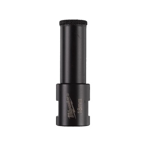 Carota diamantata M14 pentru gaurire uscata, diametru 18 mm, 35 mm lungime activa, Milwaukee, cod 4932478276