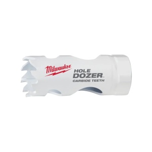 Carota TCT HOLE DOZER cu dinti din carbura, diametru 22 mm, 41 mm adancime max taiere, Milwaukee, cod 49560704