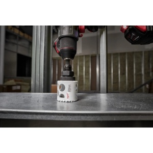 Carota TCT HOLE DOZER cu dinti din carbura, diametru 51 mm, 41 adancime max taiere, Milwaukee, cod 49560720 - Img 3