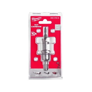 Carota TCT pentru otel inoxidabil, diametru 19 mm, adancime max 25 mm, Milwaukee, cod 4932479035 - Img 3