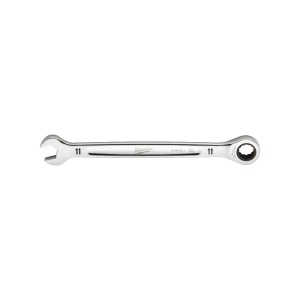 Cheie combinata cu clichet MAX BITE, deschidere 11 mm, lungime 172 mm, Milwaukee, cod 4932471504