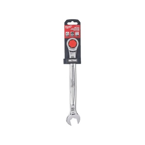 Cheie combinata cu clichet MAX BITE, deschidere 18 mm, lungime 243 mm, Milwaukee, cod 4932471511 - Img 2