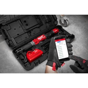 Cheie dinamometrica digitala M12 ONEFTR38-0C, cuplu 135.6 Nm, prindere 3/8" patrat, 591.8 mm, Milwaukee, cod 4933464966 - Img 3
