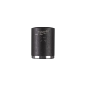 Cheie tubulara de impact Milwaukee SHOCKWAVE 1/2", scurta, 24 mm, Milwaukee, cod 4932478047