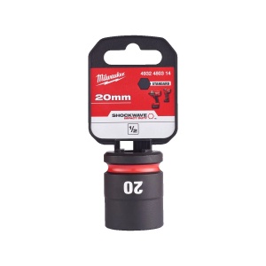 Cheie tubulara de impact SHOCKWAVE IMPACT DUTY 1/2", scurta, marime 20 mm, Milwaukee, cod 4932480314 - Img 2