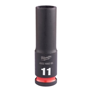 Cheie tubulara de impact SHOCKWAVE IMPACT DUTY 3/8", lunga, marime 11 mm, Milwaukee, cod 4932480285 - Img 1