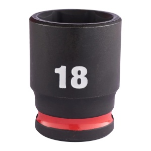 Cheie tubulara de impact SHOCKWAVE IMPACT DUTY 3/8", scurta, marime 18 mm, Milwaukee, cod 4932480275