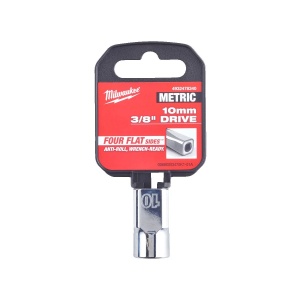 Cheie tubulara standard 3/8", marime 10 mm, diametru 14.8 mm, lungime 28 mm, Milwaukee, cod 4932478340 - Img 3