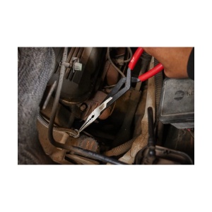 Cleste cu nas lung, drept, 332 mm lungime, unghi varf 0 grade, Milwaukee, cod 4932492497 - Img 7