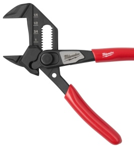 Cleste reglabil tip patent cu falci netede pentru fitinguri si suprafete cromate, Milwaukee