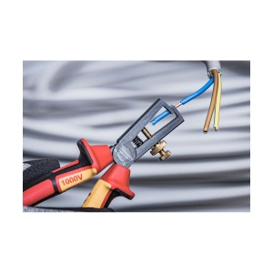 Cleste VDE pentru dezizolare, 160 mm, debitare max 6 mm, Milwaukee, cod 4932464573 - Img 3