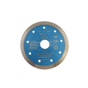 Disc diamantat pentru taiere gresie TG-BLAU, 115 mm, Atlas Diamant, cod 1700115022TGBL