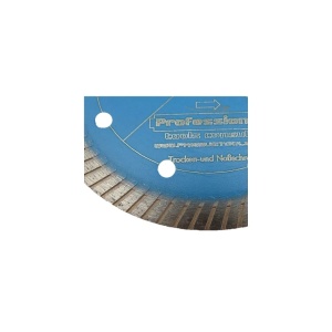 Disc diamantat pentru taiere gresie TG-BLAU, 125 mm, Atlas Diamant, cod 1700125022 - Img 2