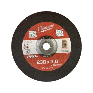Disc PRO+ pentru debitare beton, CC42 230x3mm, Milwaukee, cod 4932451500 - Img 2