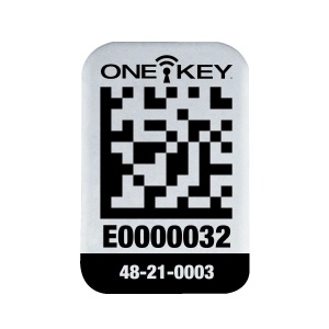 Eticheta mica ONE-KEY din metal de identificare a activelor, autoadeziva, Milwaukee, cod 4932480561
