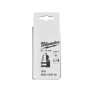Mandrina cu cheie, 3.0 - 16 mm, prindere B 16, Milwaukee, cod 4932127010 - Img 3