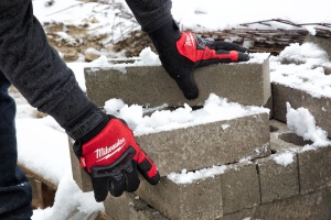 Manusi de iarna pentru lucrari de demolare, izolatie dubla, rezistenta la apa si vant, Milwaukee - Img 2