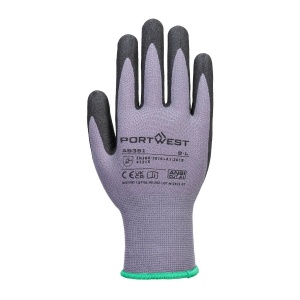 Manusi DermiFlex Essential gri/negru, nivel taiere A (b), Portwest