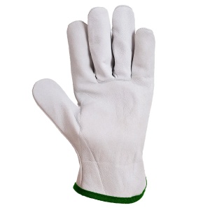 Manusi din piele CHROME GUARD, gri, Porwest - Img 2