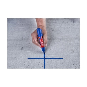 Marker albastru INKZALL cu varf lat de 6.2 mm, marime L, Milwaukee, cod 4932471557 - Img 4