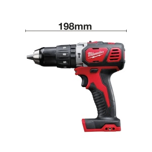 Masina de gaurit compacta M18 BPD-0, cuplu 50 Nm, 13 mm mandrina, 185 mm lungime, Milwaukee, cod 4933443500 - Img 9