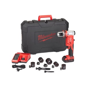 Masina de stantat hidraulica M18 HKP-201CA FORCE LOGIC, 60 kN, 100 mm diametru stantare, Milwaukee, cod 4933451204
