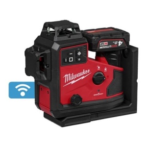 Nivela laser verde 360° M12 A3PLO-401C, 3 planuri, autonivelare, Milwaukee, cod 4933499002