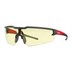 Ochelari de protectie cu lentila galbena anti-zgariere, Milwaukee, cod 4932478927