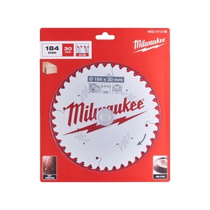 Panza pentru fierastraie circulare de mana, CSB P W 184 x 30 x 2.1 x 40ATB, Milwaukee, cod 4932471298 - Img 2