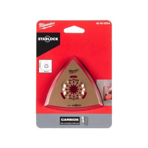Panza STARLOCK pentru indepartarea materialului TCG, 80X80 mm, Milwaukee, cod 48906054 - Img 6
