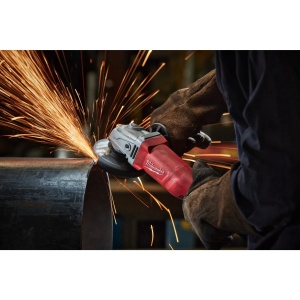Polizor unghiular AG 13-125 XSPD, disc 125 mm, ax M14, adancime max taiere 28 mm, 1250 W, Milwaukee, cod 4933451577 - Img 3